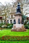 And Statue In   City Of London England Stock Photo