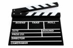 Film Slate Stock Photo