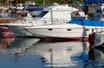 Marina At Palau In Sardinia Stock Photo