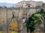 Ronda, Andalucia/spain - May 8 : View Of The New Bridge In Ronda Stock Photo