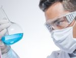 Scientists Are Experimenting Stock Photo