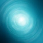 Abstract Blue Spin Background Stock Photo