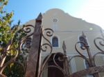 Synagogue, Interior And Religious Objects   Stock Photo