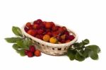 Strawberry Tree (arbutus Unedo) Fruit Stock Photo