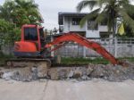 Backhoe Stock Photo