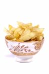 Fried Potatoes Stock Photo