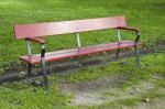 Park Bench Stock Photo