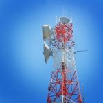 Telecommunications Tower Stock Photo