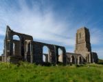 St Andrew's Covehithe With Benacre Church In Covehithe Stock Photo