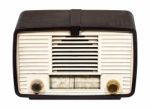 Retro Radio Stock Photo