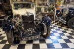 Riley Kestrel 1934 In The Motor Museum At Bourton-on-the-water Stock Photo