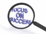 Focus On Success Stock Photo