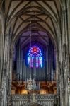 Detail View Of St Stephans Cathedral In Vienna Stock Photo