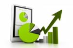 Economical Business Chart Stock Photo