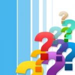 Question Marks Represents Frequently Asked Questions And Asking Stock Photo