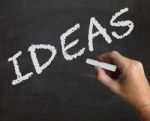 Ideas Word Means Concepts Plans And Innovation Stock Photo