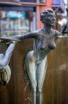 Waterfall Fountain By Antony Donaldson Stock Photo