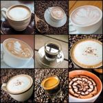 Coffee Collage Stock Photo