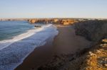 Sagres Cliffs Stock Photo