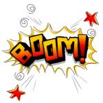 Boom With Stars Stock Photo