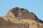 Lady Face In Mountain Stock Photo