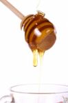 Honey Dipper Stock Photo