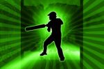 Cricket Player  Stock Photo