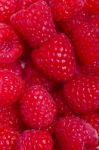 Tasty Raspberries Stock Photo