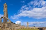 St Andrews Cathedral Ruins Stock Photo