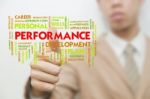 Performance Development Plan Stock Photo