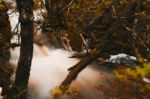 Knyvet Falls In Cradle Mountain Stock Photo