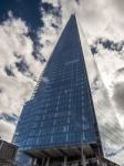 The Shard Dominating The London Skyline Stock Photo