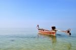 Longtail Boat Stock Photo