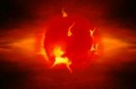 Solar Eruption Stock Photo