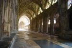 The Cloister In Gloucester Cathedral Stock Photo