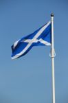 Scottish Flag Stock Photo