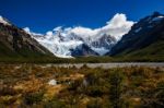 Cerro Torre Viewpoint Stock Photo