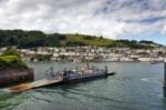 Kingswear To Dartmouth Car Ferry Stock Photo