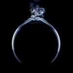 Smoke Ring Stock Photo