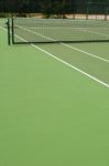 Tennis Court Stock Photo