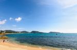 Beautiful Landscape Hat Kalim Beach Stock Photo