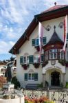 Town Hall Building In St. Gilgen Stock Photo