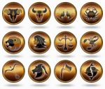 Zodiac Signs Stock Photo