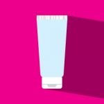 Foam Tube Flat Icon   Illustration Stock Photo