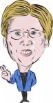 Senator Elizabeth Ann Warren Democrat Stock Photo