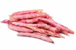 Borlotti Beans Stock Photo