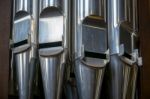 Organ In St Stephans Cathedral In Vienna Stock Photo