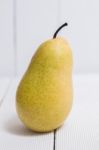 Tasty Portuguese Pear Stock Photo