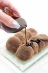 Mochi Japanese Dessert Stock Photo