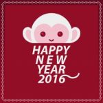 Happy New Year 2016 Stock Photo